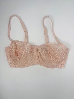 True&Co Lace Balconette Underwire Bra
